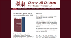 Desktop Screenshot of cherishallchildren.org